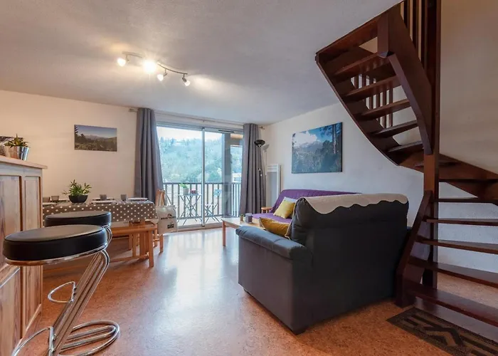 Triplex A Saint-lary, 4 Chambres, 9 Pers, Balcon, Parking, Wifi Optionnel - Fr-1-296-287 サン・ラリー・スラン